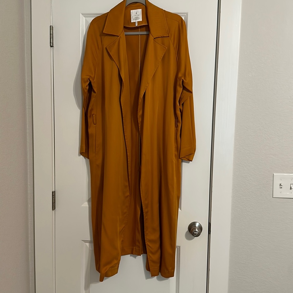 Comune Mustard Duster Jacket